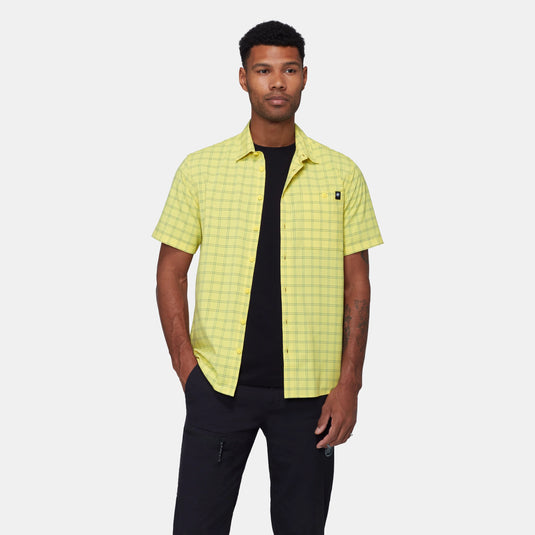 Mammut Men's Lenni Short Sleeve Shirt Holunder-Tschiel 1015-01471-1330