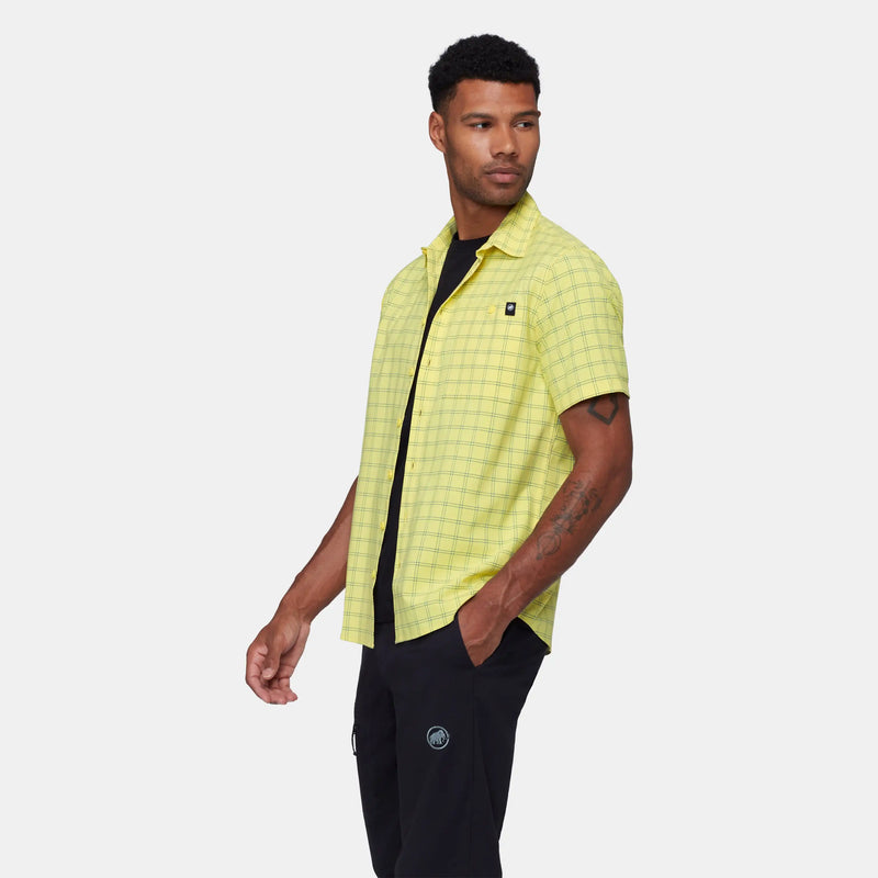 Load image into Gallery viewer, Mammut Men's Lenni Short Sleeve Shirt Holunder-Tschiel 1015-01471-1330
