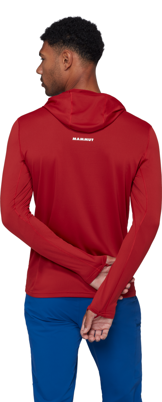 Mammut Men's Selun FL Sun Hoody Dark Red 1016-02110-3818