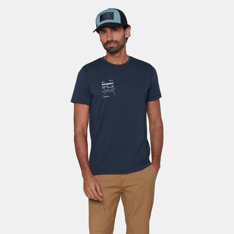 Load image into Gallery viewer, Mammut Men's Core Vert T-Shirt Marine 1017-07830-5118
