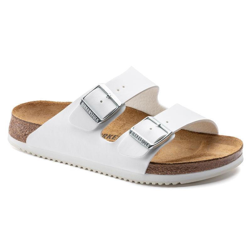 Load image into Gallery viewer, Birkenstock Women&#39;s Arizona BS Narrow Fit Sandals White 0552683
