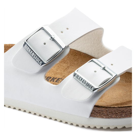Birkenstock Women's Arizona BS Narrow Fit Sandals White 0552683