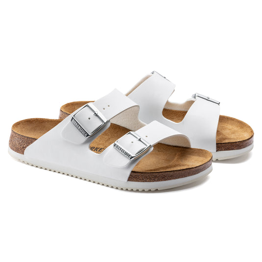 Birkenstock Women's Arizona BS Narrow Fit Sandals White 0552683