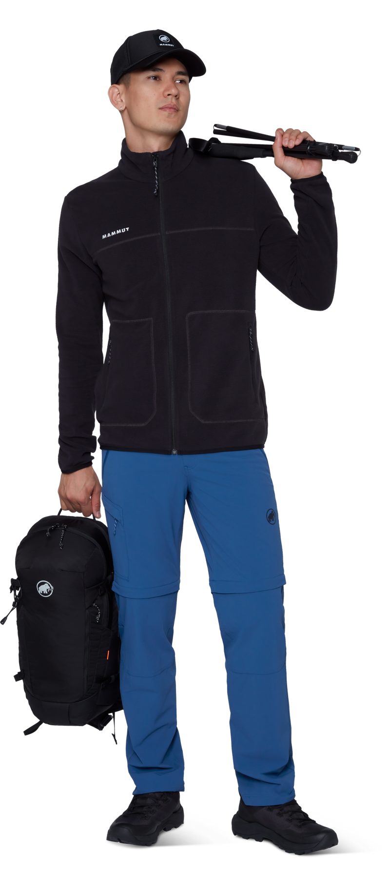 Load image into Gallery viewer, Mammut Men's Runbold IV Zip Off Pants Tschiel 1022-02600-50665
