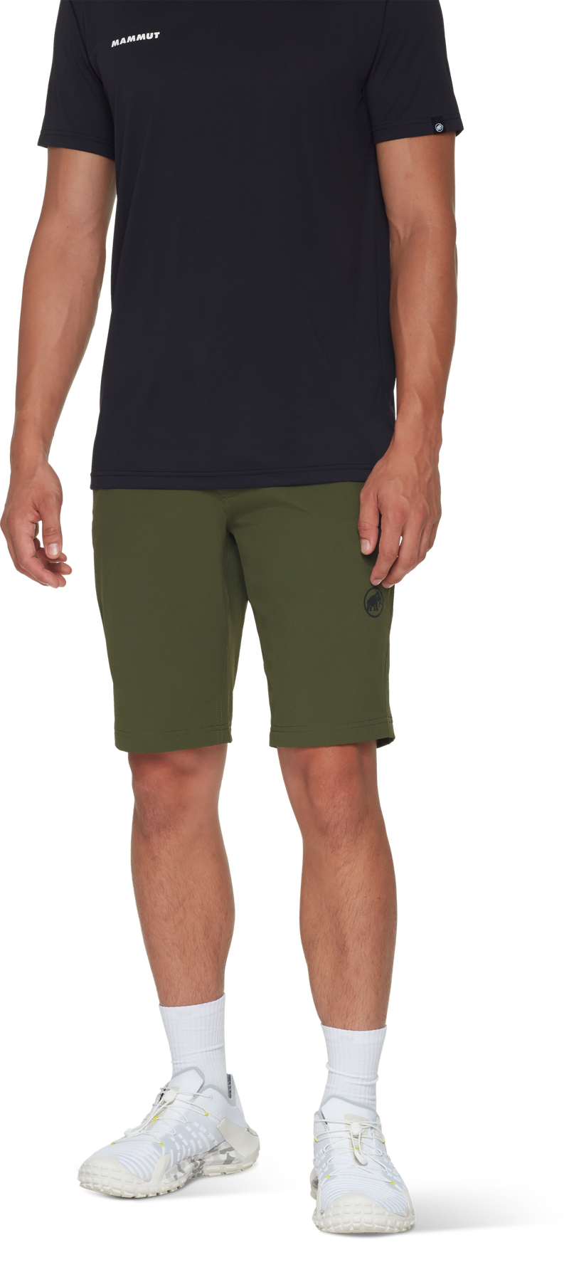 Load image into Gallery viewer, Mammut Men's Hiking V Shorts Dark Marsh 1023-01150-40284
