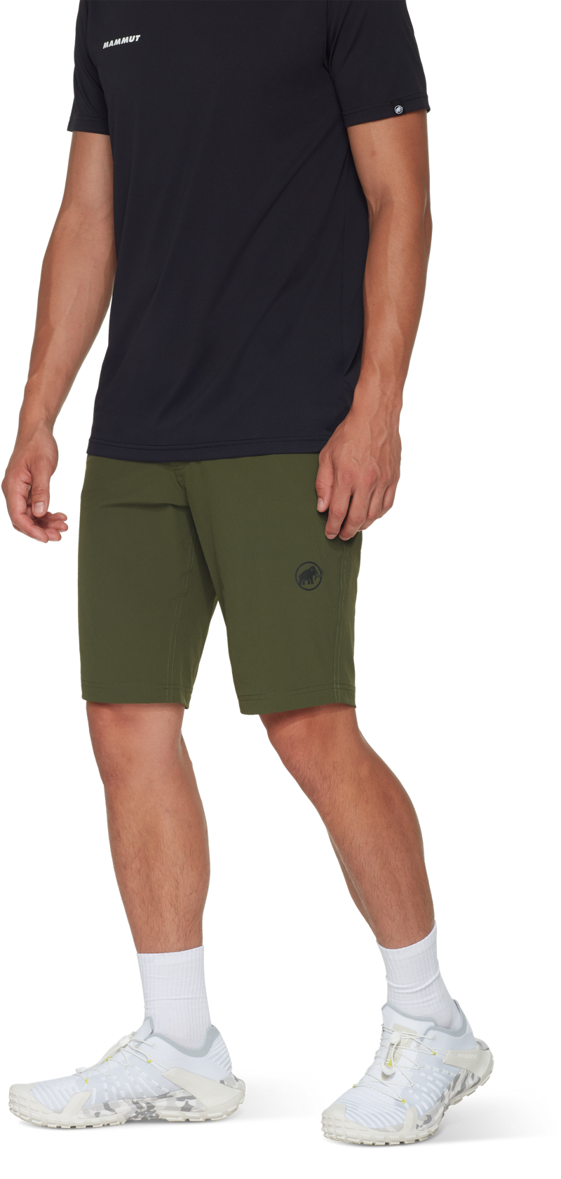 Load image into Gallery viewer, Mammut Men's Hiking V Shorts Dark Marsh 1023-01150-40284
