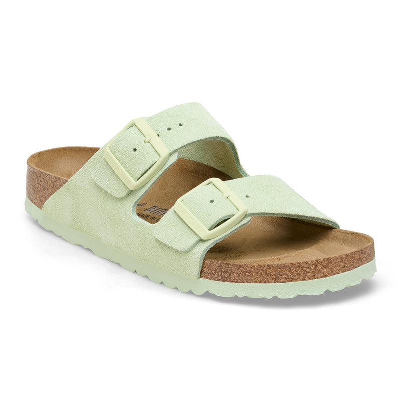 Load image into Gallery viewer, Birkenstock Women&#39;s Arizona BS Sandals Faded Lime 1026831
