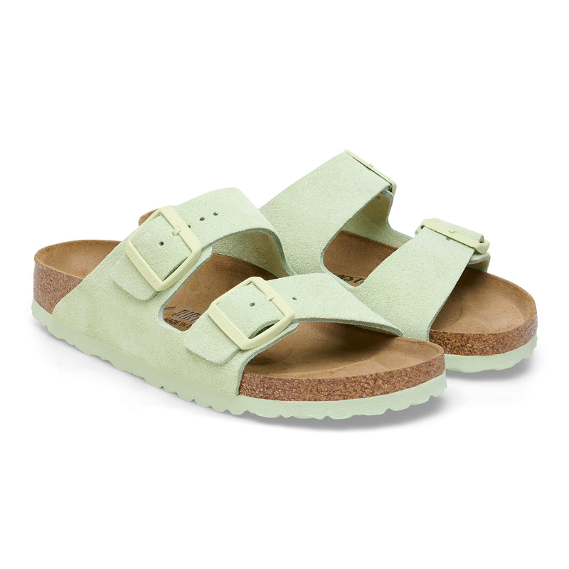 Load image into Gallery viewer, Birkenstock Women&#39;s Arizona BS Sandals Faded Lime 1026831
