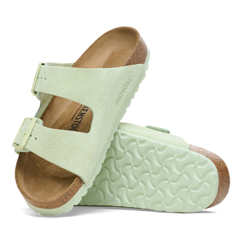 Load image into Gallery viewer, Birkenstock Women&#39;s Arizona BS Sandals Faded Lime 1026831
