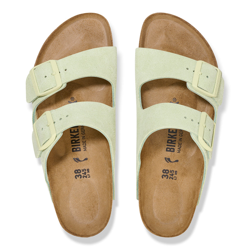 Load image into Gallery viewer, Birkenstock Women&#39;s Arizona BS Sandals Faded Lime 1026831
