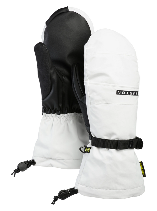 Burton Women's Profile Mittens Stout White 10392111100