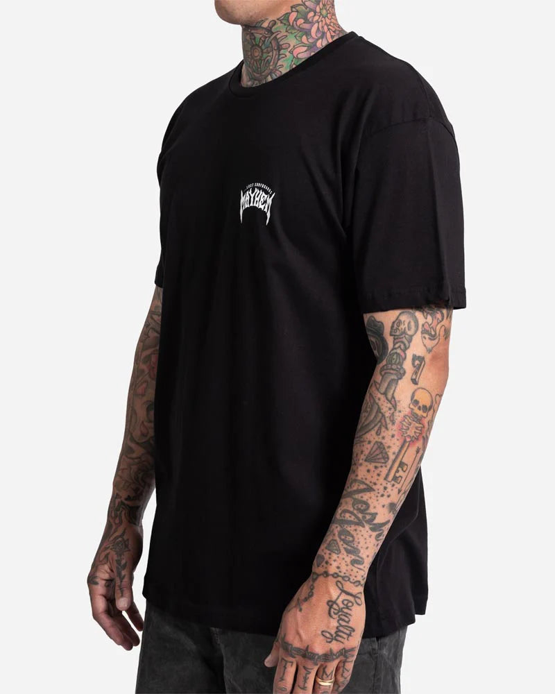 Load image into Gallery viewer, Lost Men&#39;s Mayhem Designs T-Shirt Black 10500671-BLK
