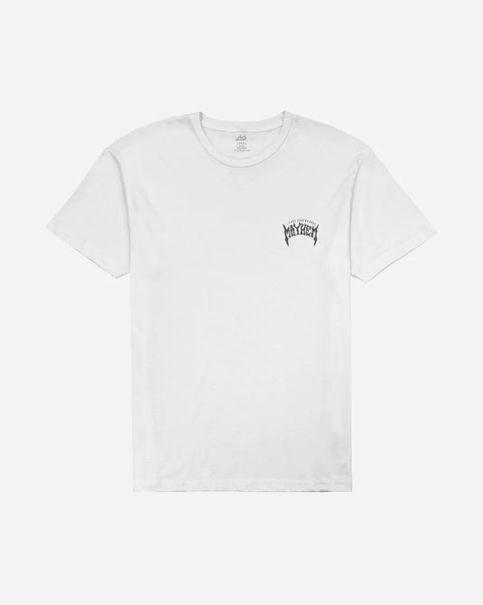 Lost Men's Mayhem Designs T-Shirt White 10591081S