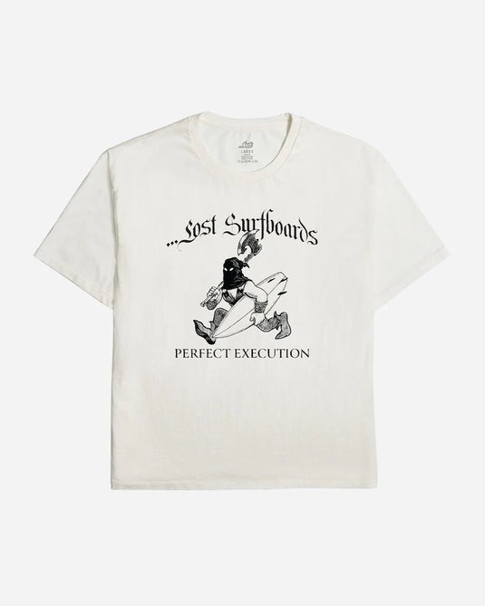Lost Men's Perfect Execution Boxy T-Shirt Vintage White 10511129-VWH