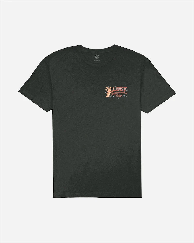 Load image into Gallery viewer, Lost Men&#39;s Degenerate&#39;s Club Vintage Dye T-Shirt Vintage Black 10521097-VBK
