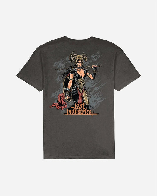 Lost Men's Battle Cry Vintage Dye T-Shirt Vintage Black 10521132-VBK