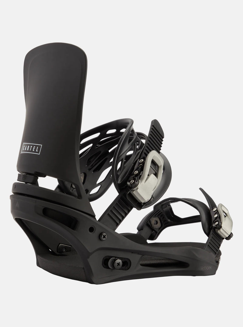 Load image into Gallery viewer, Burton Men&#39;s Cartel Re:Flex Snowboard Bindings Black 10539107001
