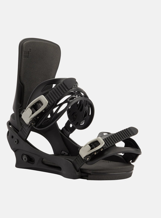 Burton Men's Cartel Re:Flex Snowboard Bindings Black 10539107001