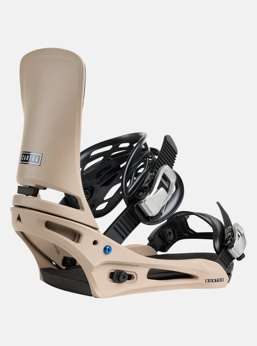 Burton Men's Cartel Re:Flex Snowboard Bindings Summit Taupe 1053917AH2RG00