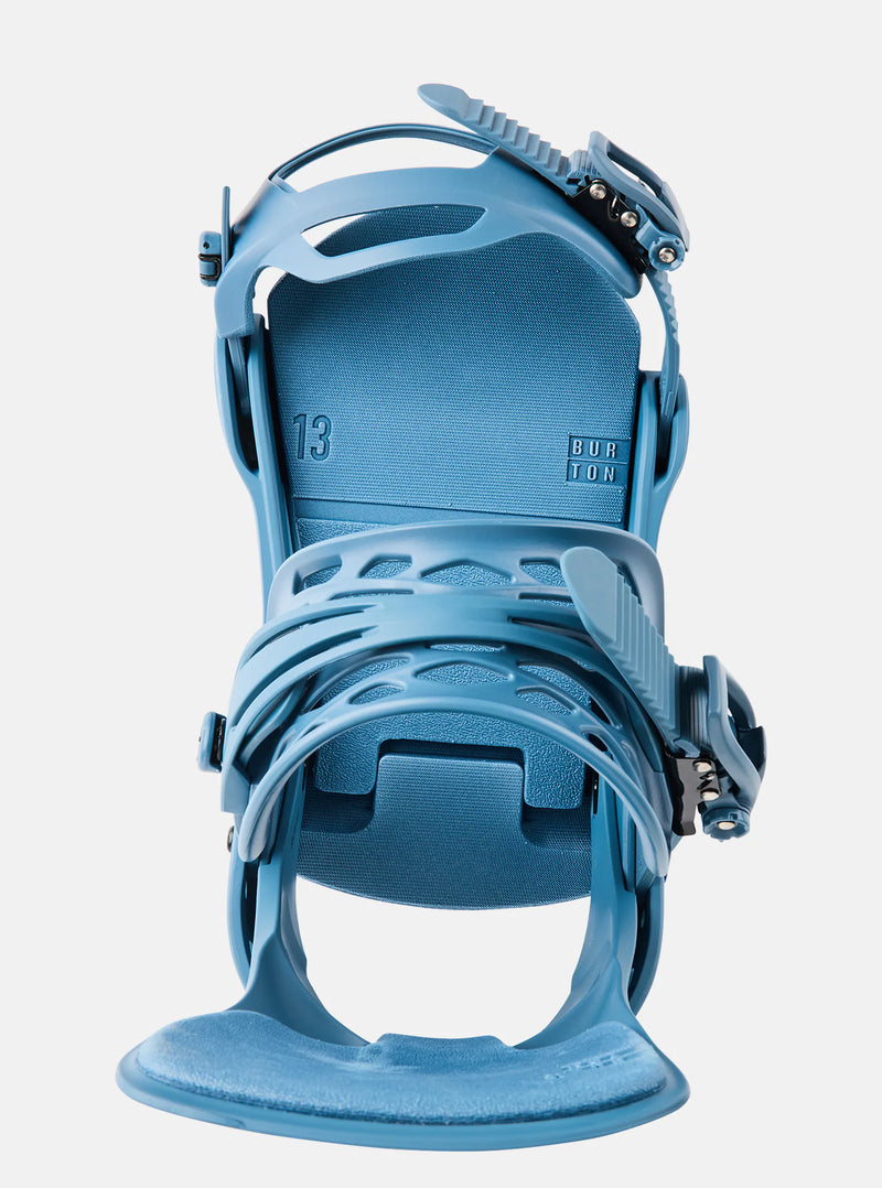 Load image into Gallery viewer, Burton Men&#39;s Cartel Re:Flex Snowboard Bindings Bluestone 1053917BB2RG00
