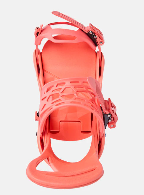 Load image into Gallery viewer, Burton Women&#39;s Citizen Re:Flex Snowboard Bindings Peach Echo 15119007650
