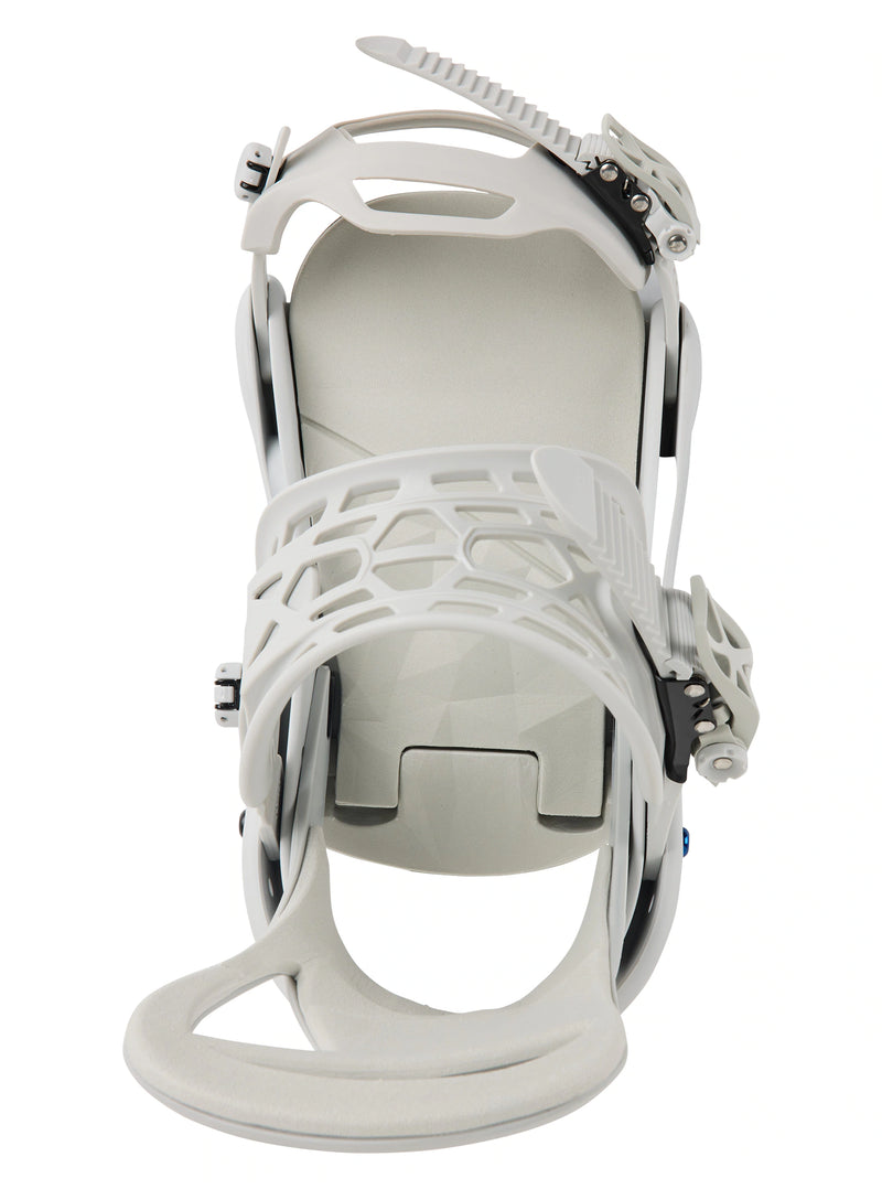 Load image into Gallery viewer, Burton Women&#39;s Citizen Re:Flex Snowboard Bindings Gray Cloud 105401827ORG00
