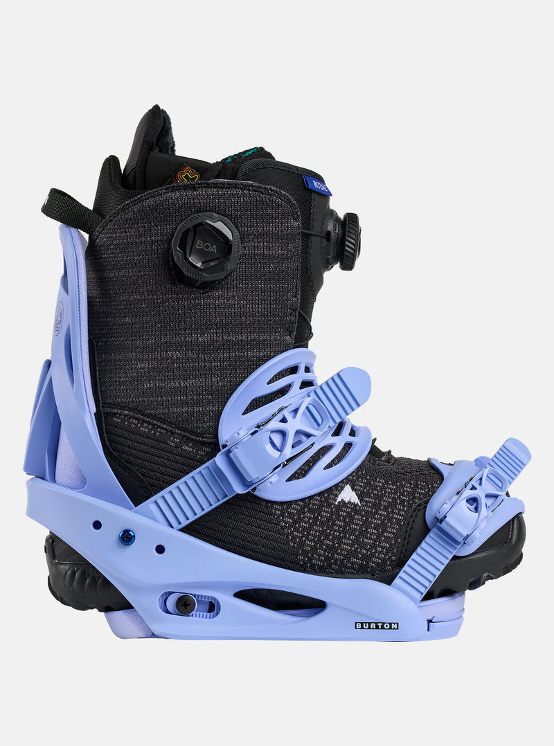 Load image into Gallery viewer, Burton Women&#39;s Citizen Re:Flex Snowboard Bindings Periwinkle 1054018EU8RG00

