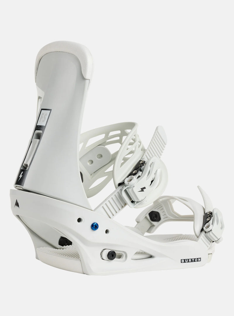 Load image into Gallery viewer, Burton Men&#39;s Freestyle Re:Flex Snowboard Bindings Grey Cloud 105441B27ORG00
