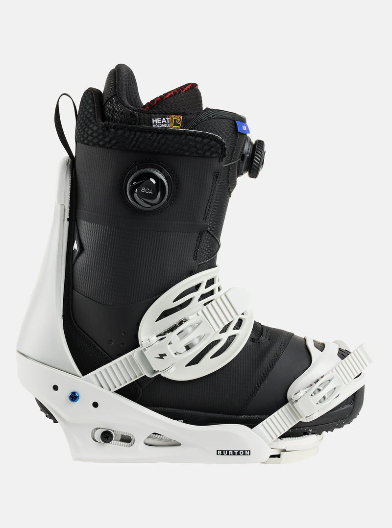 Load image into Gallery viewer, Burton Men&#39;s Freestyle Re:Flex Snowboard Bindings Grey Cloud 105441B27ORG00
