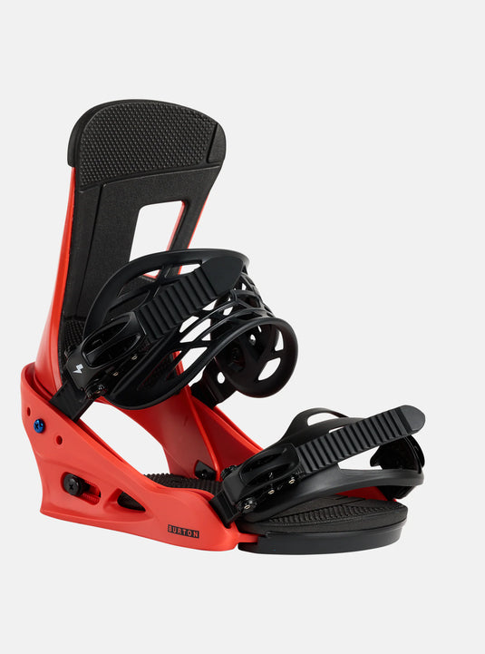 Burton Men's Freestyle Re:Flex Snowboard Bindings Fiesta Red 105441BH66RG00