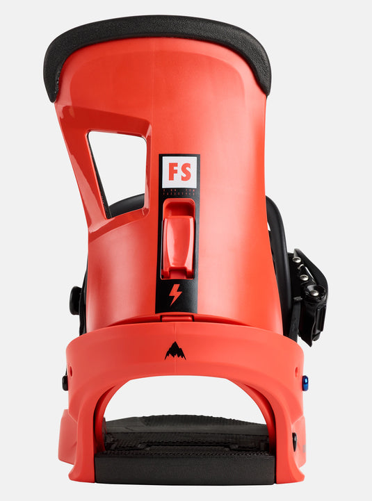 Burton Men's Freestyle Re:Flex Snowboard Bindings Fiesta Red 105441BH66RG00