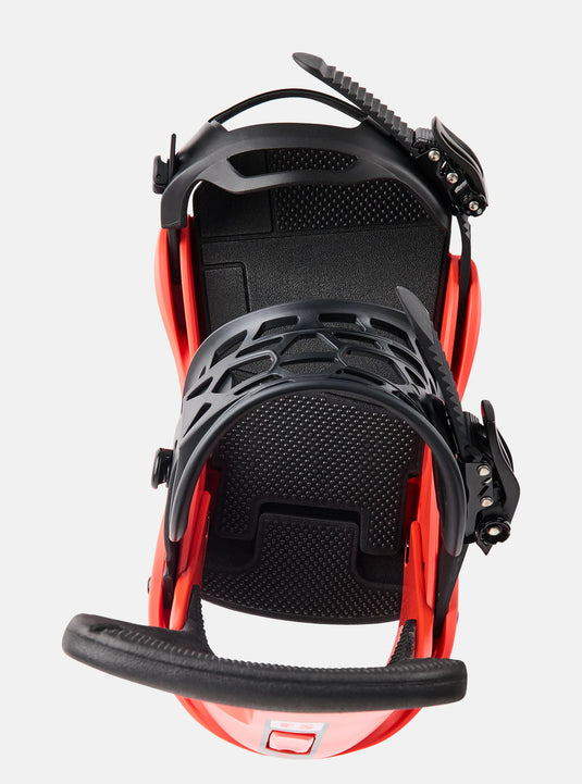 Burton Men's Freestyle Re:Flex Snowboard Bindings Fiesta Red 105441BH66RG00