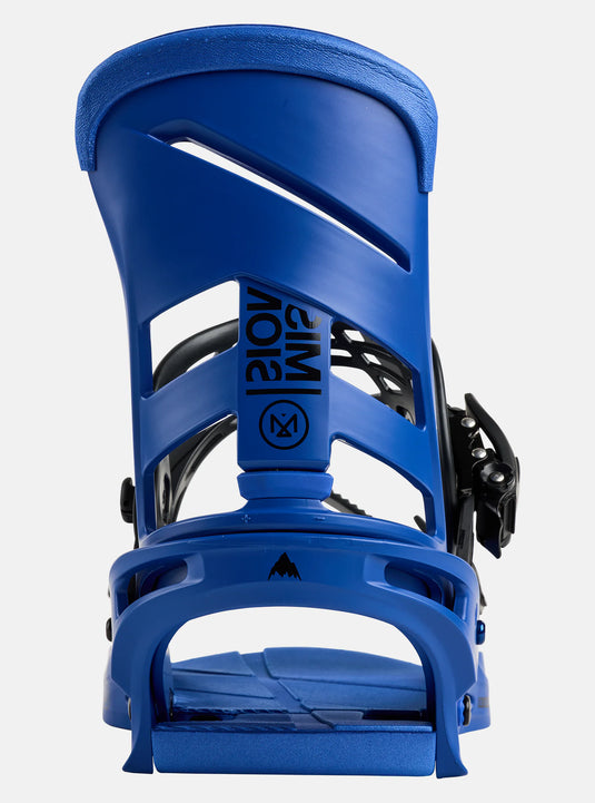 Burton Men's Mission Re:Flex Snowboard Bindings Jake Blue 105461729ORG00