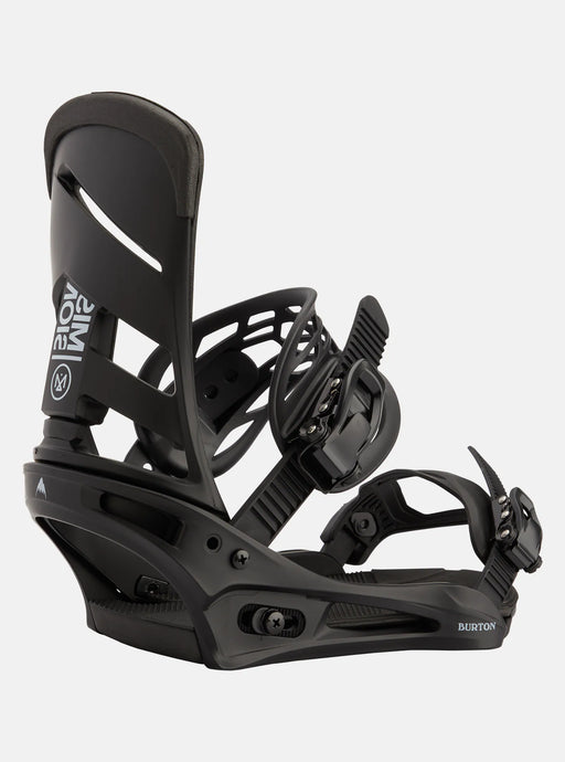 Burton Men's Mission Re:Flex Snowboard Bindings Black 10546107001