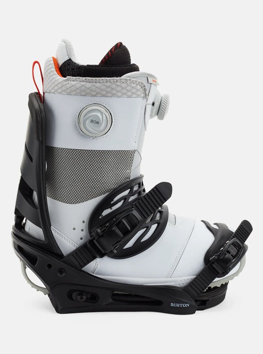 Burton Men's Mission Re:Flex Snowboard Bindings Black 10546107001