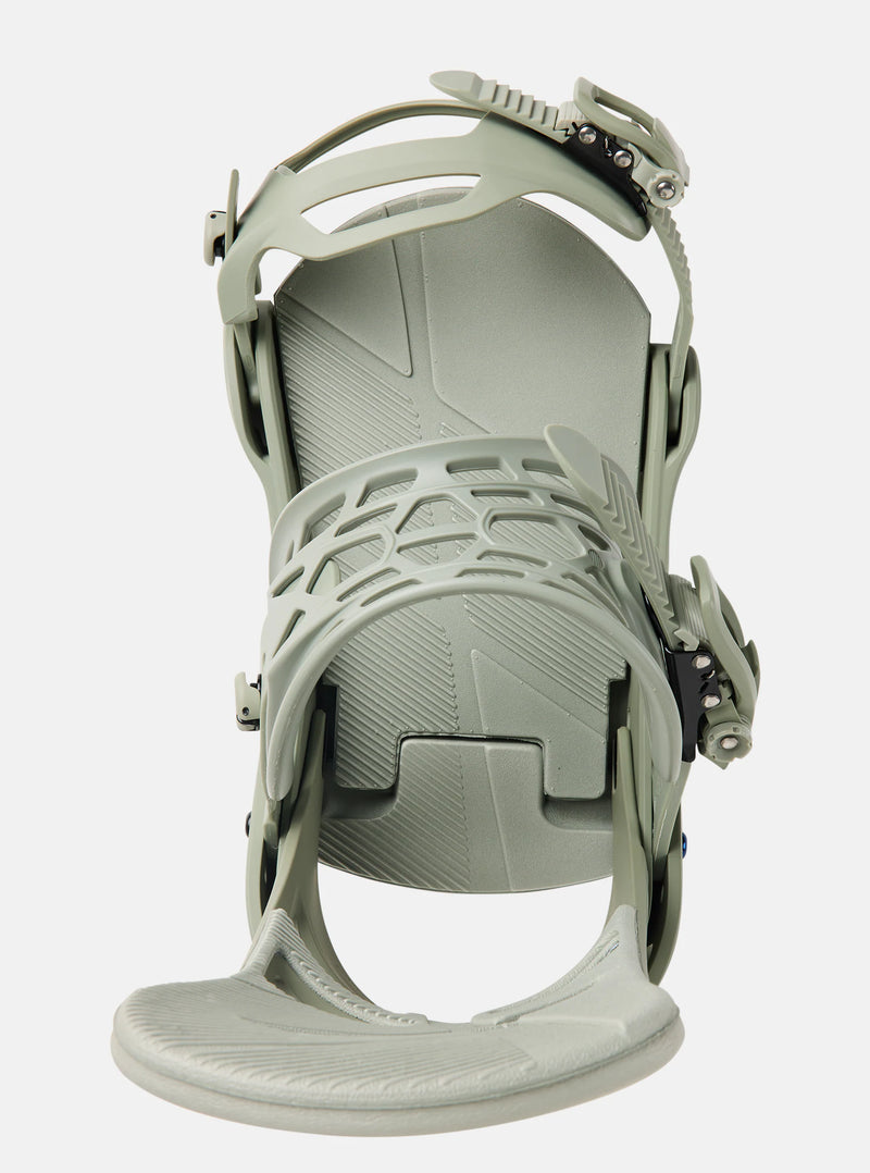 Load image into Gallery viewer, Burton Men&#39;s Mission Re:Flex Snowboard Bindings Talc Green 10544617EYWRG00

