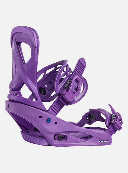 Burton Women's Scribe Re:Flex Snowboard Bindings Imperial Purple 10552011501