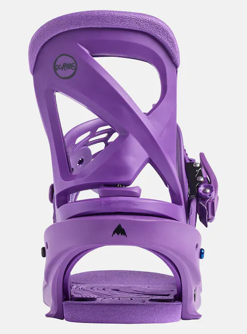 Load image into Gallery viewer, Burton Women&#39;s Scribe Re:Flex Snowboard Bindings Imperial Purple 10552011501

