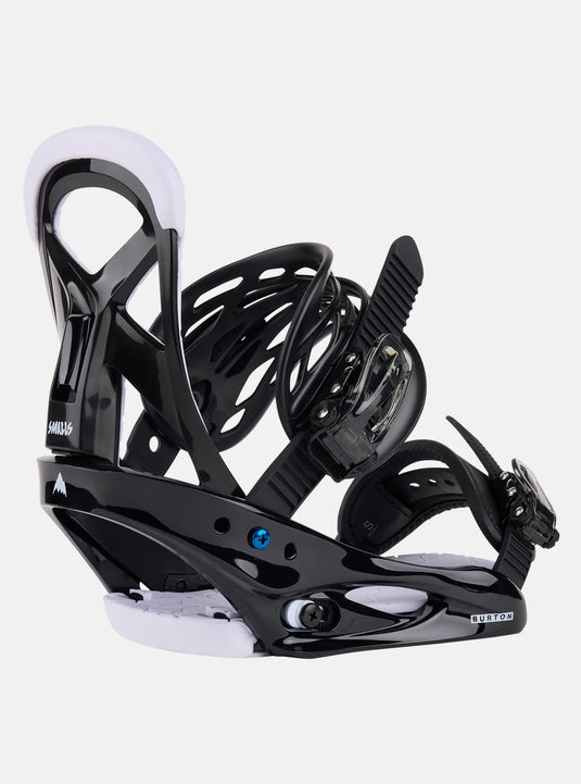 Burton Kids' Smalls Re:Flex Snowboard Bindings Black 10575106001