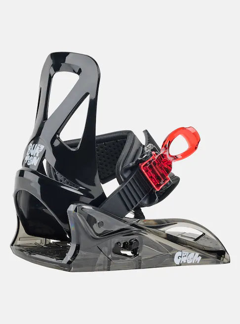 Burton Kids' Grom Disc Snowboard Bindings Black 10577105001