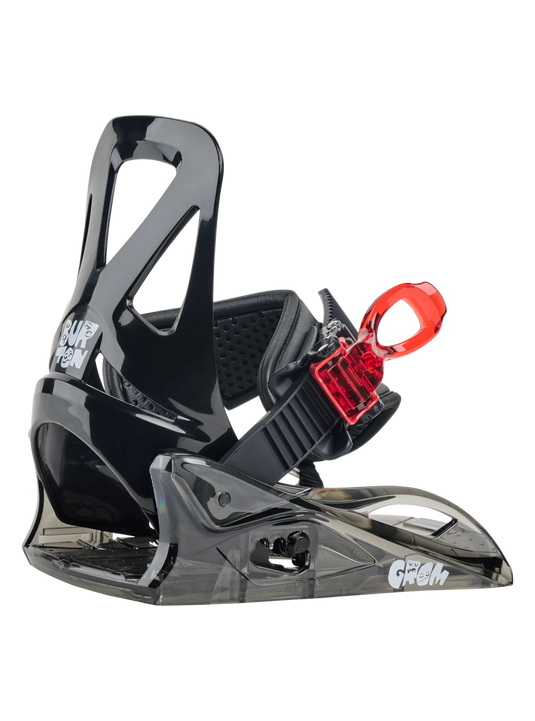 Burton Kids' Grom Disc Snowboard Bindings Black 1057715A02