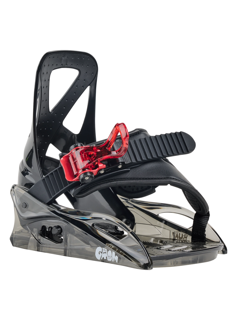 Load image into Gallery viewer, Burton Kids' Grom Disc Snowboard Bindings Black 1057715A02
