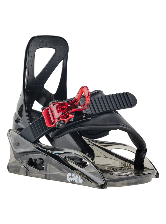 Burton Kids' Grom Disc Snowboard Bindings Black 1057715A02
