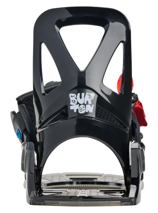 Burton Kids' Grom Disc Snowboard Bindings Black 1057715A02