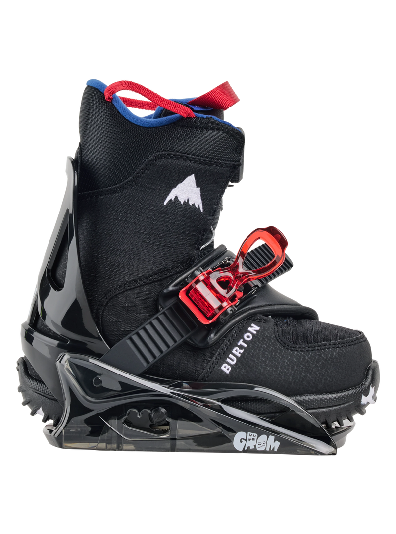 Load image into Gallery viewer, Burton Kids' Grom Disc Snowboard Bindings Black 1057715A02
