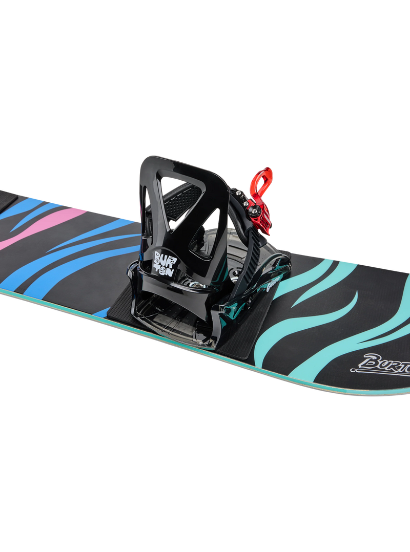 Load image into Gallery viewer, Burton Kids' Grom Disc Snowboard Bindings Black 1057715A02
