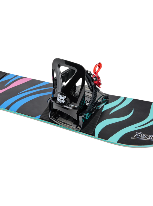 Burton Kids' Grom Disc Snowboard Bindings Black 1057715A02