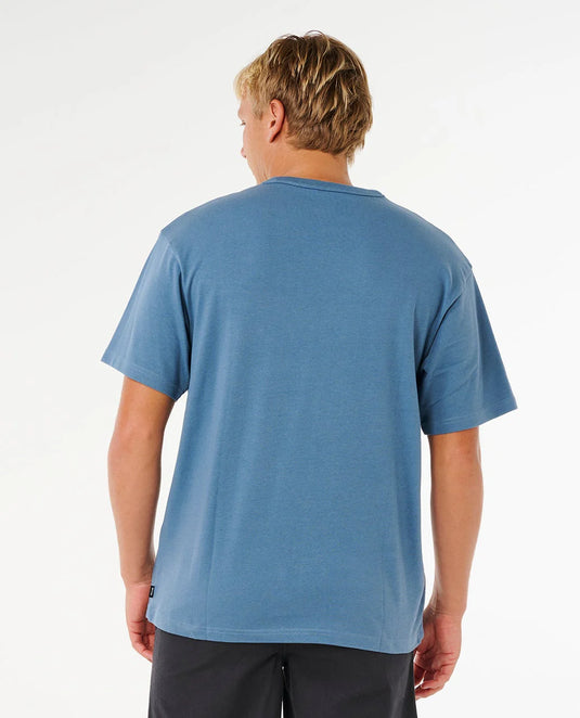 Rip Curl Men's Premium Surf Wettie T-Shirt Bluefin 105MTE_2361