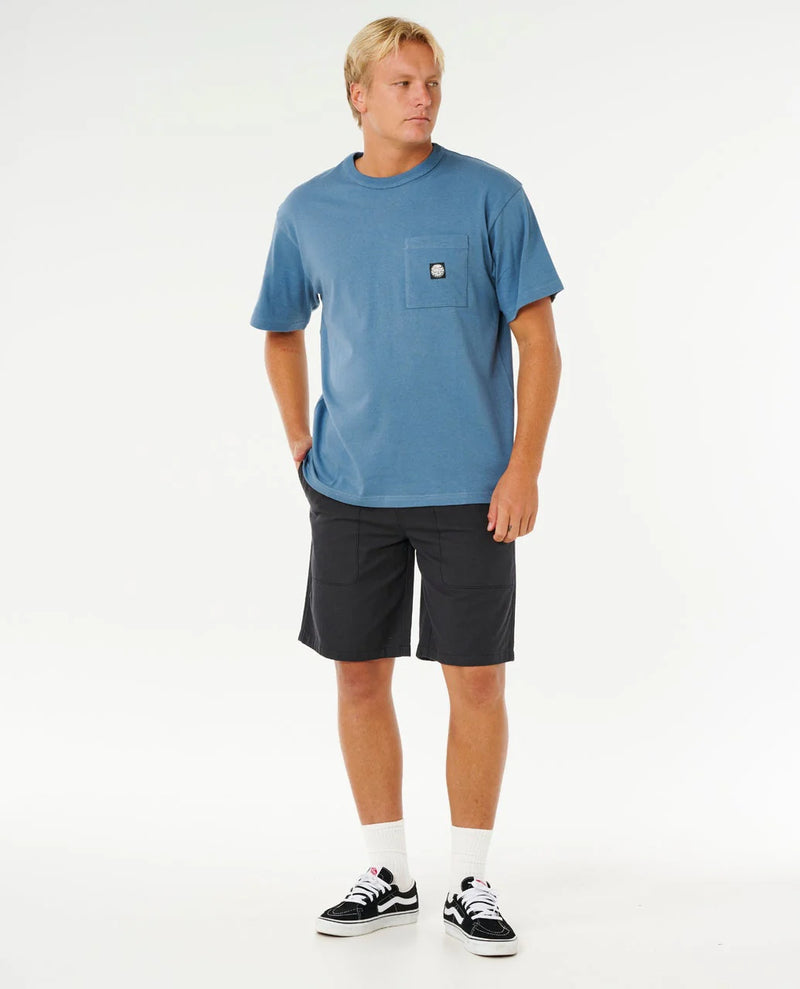 Load image into Gallery viewer, Rip Curl Men's Premium Surf Wettie T-Shirt Bluefin 105MTE_2361
