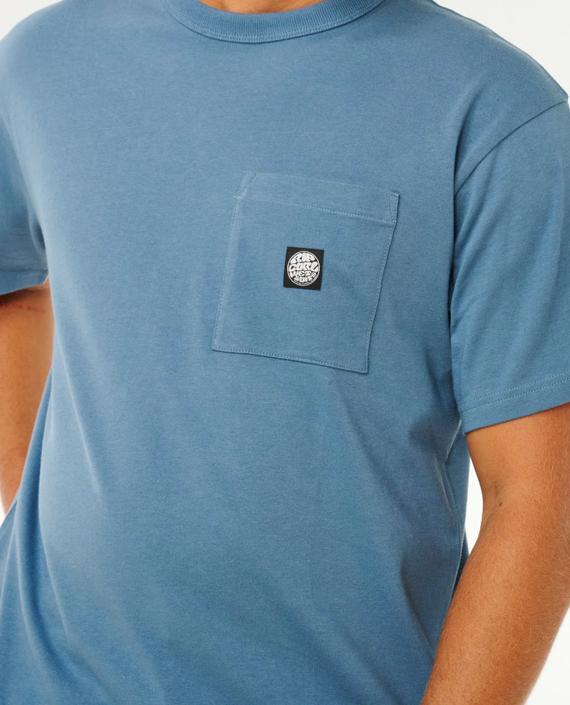 Load image into Gallery viewer, Rip Curl Men's Premium Surf Wettie T-Shirt Bluefin 105MTE_2361
